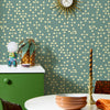 Atomic Dream Wallpaper in Seas the Day and Buttercream