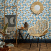 Day Dreamer Wallpaper in Nirvana and Tan on Dovecote