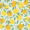 Freshly Squeezed Wallpaper in Lemon Yellow on Elderflower