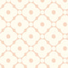 Thumbnail of vintage flower petal, geometric wallpaper in candy floss pink and cream 