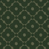 Thumbnail of vintage flower petal, geometric wallpaper in Smashed avocado and light green colourway 