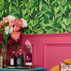 Honolulu Wallpaper in Vivid Greens