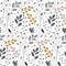 Scandi Floral Wallpaper