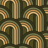 Green Vintage Wallpaper