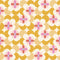 Day Dreamer Wallpaper in Mustard and Candy Floss on Gluten Free