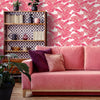 Pink Tropical Wallpaper