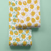 2 Rolls of Lemon Print Wallpaper