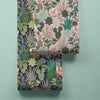 Plantopia Wallpaper in Shades of Blush and Green