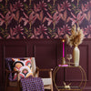 Paradiso Wallpaper in Viva Magenta