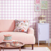 Picnic in the Park Wallpaper in Lavender