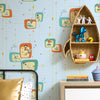 Space Race Wallpaper in The Running Fox and Soul Surfer on Powder Blue