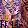 Welcome To The Jungle Wallpaper in Navy, Gold and Pink